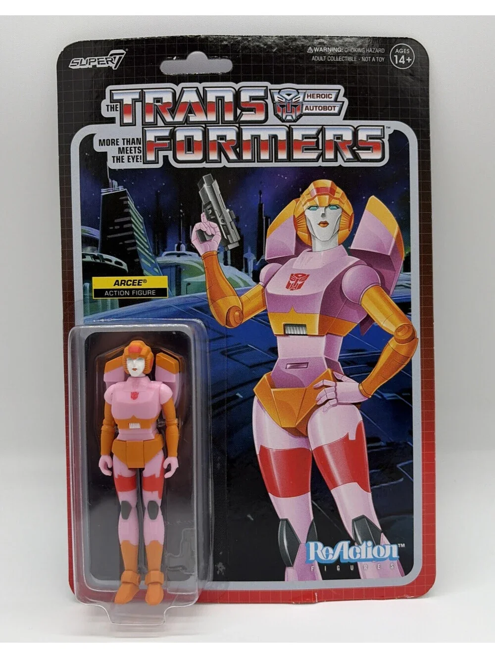 Super7 Reflection Series Transformers Arcee 3.75